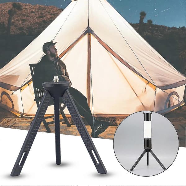 Lett Mini Stativ Mobiltelefon Stativ Fleksibelt Bordstativ Holder for Projektor Campinglampe