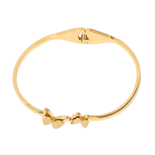 Dobbel sommerfugl armbånd enkelt elegant stilig perfekt gave håndlaget utsøkt armbånd