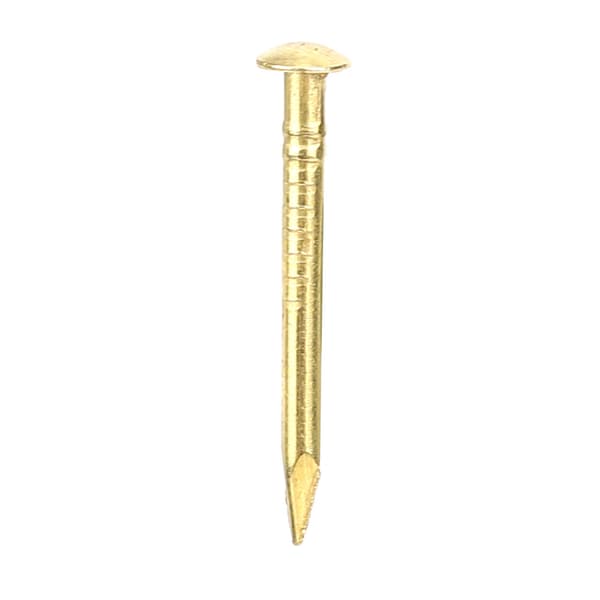 100 stk. runde hovedsøm messing møbelhængsel hardware tilbehør 10mm/15mm/18mm/22mm18mm længde