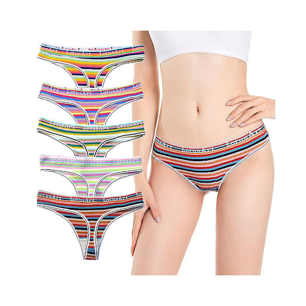 Trosor för kvinnor, spetstrosor plus size retro bomull låg midja underkläder sexiga