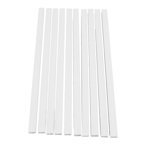 Kaffe Kapsel Strip Oppbevaring Organisering Veggmontert Kaffe Pod Holder Strip for Counter Kjøkken Lim Magnet Hvit