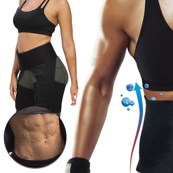 Midjeformare Lårskydd Wrap Sportskyddsutrustning Höftlyftsskydd för fitness