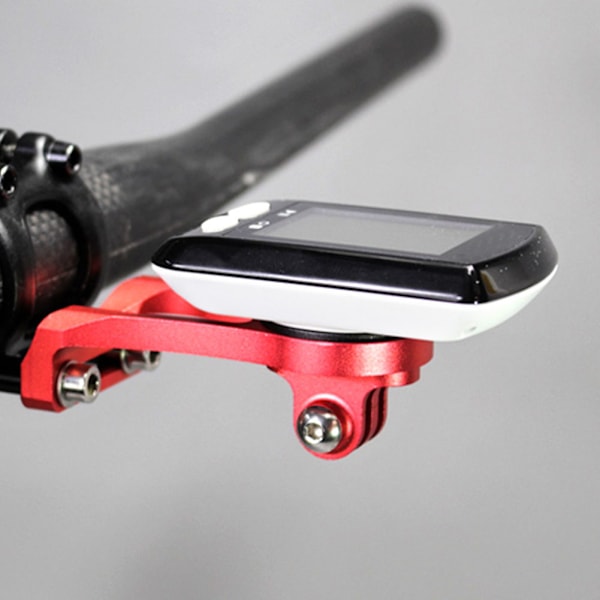 Hållbar metall Cykel Cykel Datorfäste GPS-hållare för Garmin Bryton Red