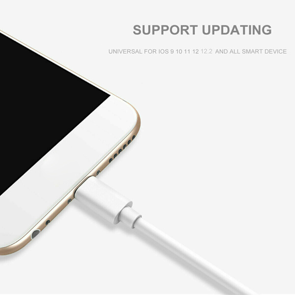 Lightning til hovedtelefonstikadapter 3,5 mm øretelefonadapterstik til iPhone 7