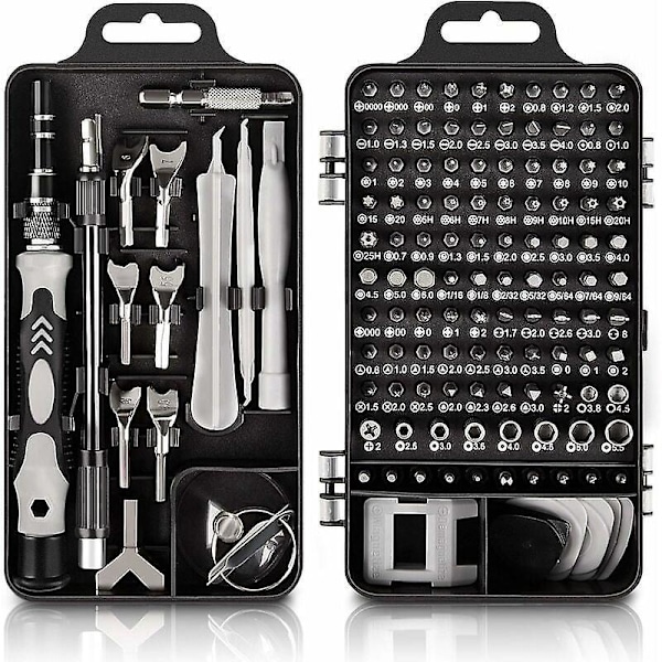 135 i 1 S2 Precisionsskruvmejselset DIY Reparationsverktyg med Magnetisk Minneskit för Reparation av Laptop iPhone PC Macbook Xbox (S2 Skruvmejsel)