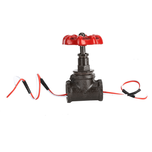 Retro Steampunk Style G1/2in stopventil lyskontakt med ledning til vandrørslampe Vintage lampe