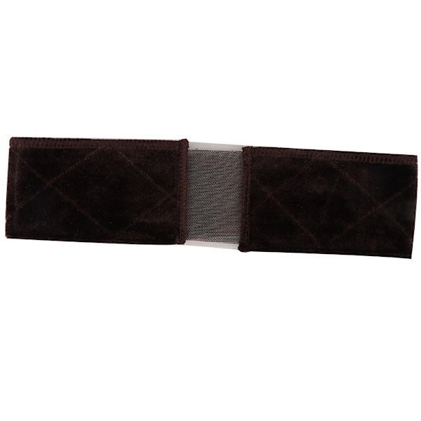 Flexibelt justerbart perukgrepp Scarf Huvud Hårband Wiggery tillbehör (brun)
