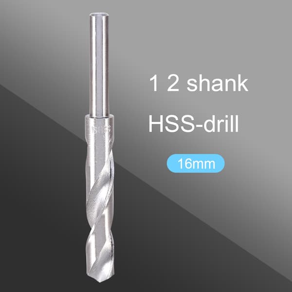 1/2\" Fræseskaft 4241 HSS Højhastighedsstål Smedevridborebit 16mm