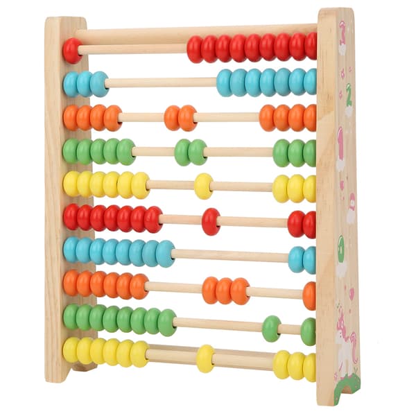 Kid Tidlig Uddannelse Kid Abacus Børn Træ Legetøj Beregningsbeslag RackAbacus