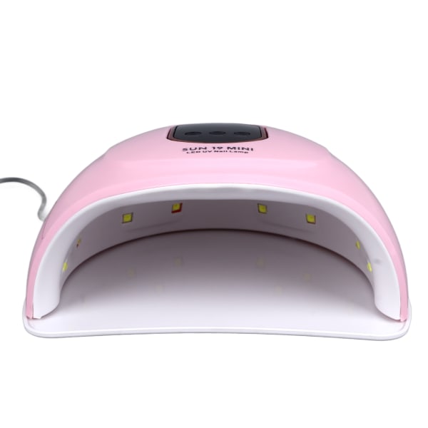 UV LED neglelampe 72W Profesjonell automatisk sensor negletørker gellakklys med 3 timer 18 lampebrikker