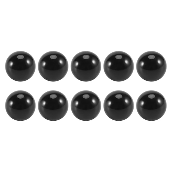 10 st Kulor 16mm glaskulor Knicker glaskulor dekoration färg nuggets leksak svart-B3