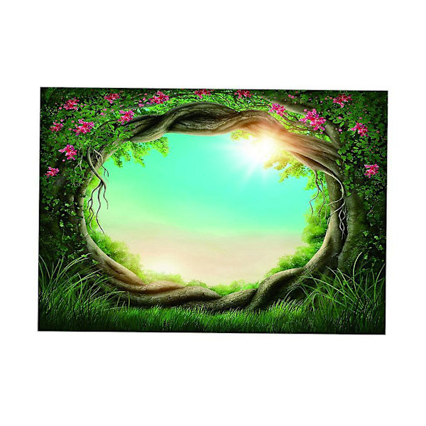 Akvarium Landskab Plakat Fisk Tank Vægdekoration Klistermærke 122 x 46cm