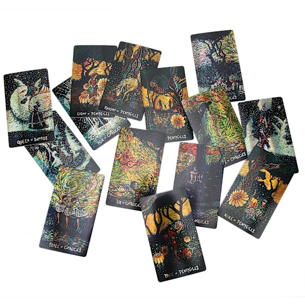 Divination Cards Deck til begyndere Familiefest Interaktionsspil Spillekort GaveDivination Cards
