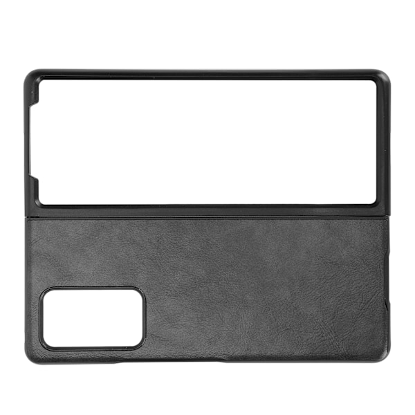 Mobilt läderfodral för Samsung Galaxy Z Fold 2 skyddande fodral AntiFall-fodral (svart)