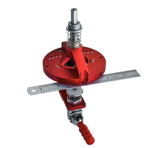 Multifunktionelt 35 mm hængsel jig kit træbearbejdning hul bore guide
