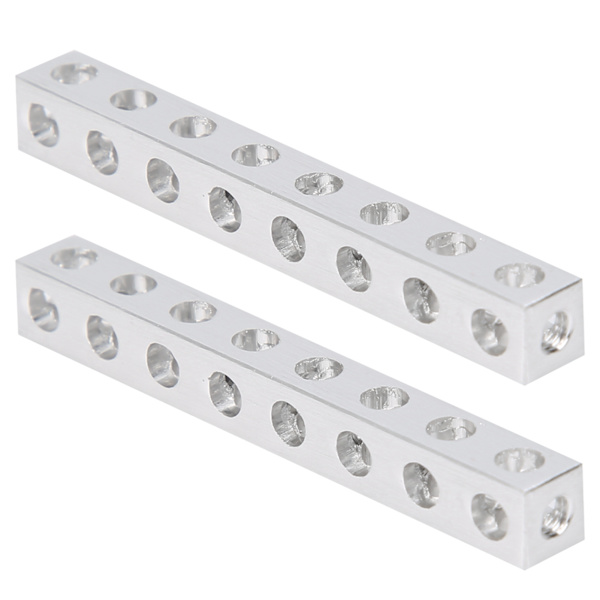 2kpl 3106-0008-0064 8 reikää 8x8x64mm neliöpalkki robottirakenneosan lisävaruste