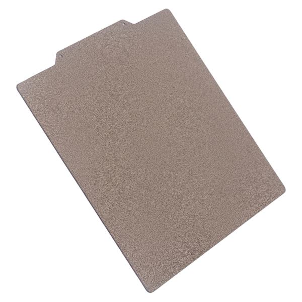 PEI stålplate Sterk adhesjon Varmebestandig Dobbeltsidig magnetisk fjærstålplate for CR10 CR10S 310 X 310mm