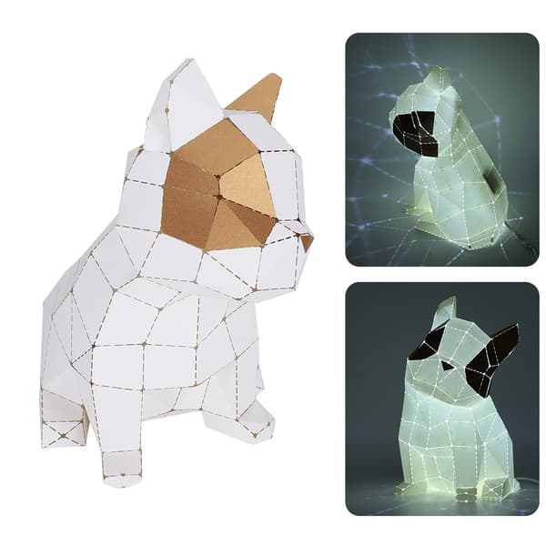 Boardattack Papercraft Kit Handgjorda DIY USB-drivna pedagogiska leksaker för barn