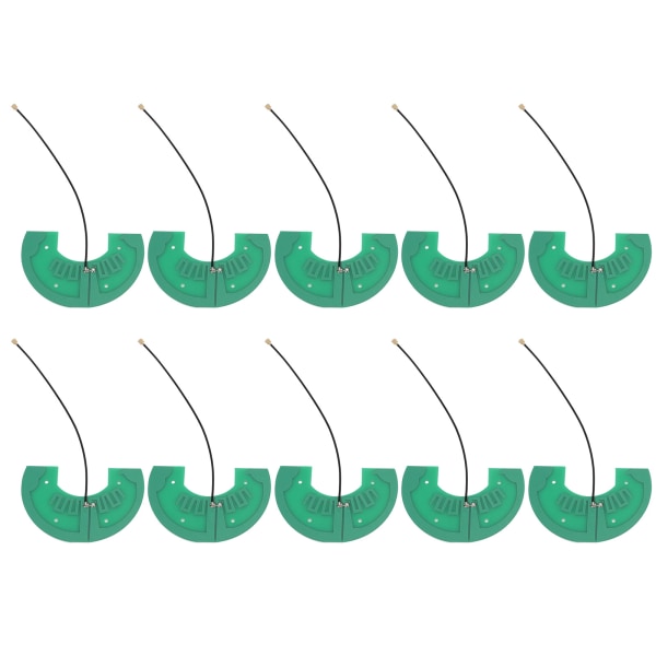 10 stk intern antenne U-form 4G 8DBI signalstabilisering PCB hardt bord innebygd antenne