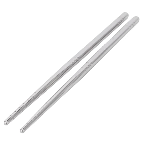 1 par spisepinde 304 spisepinde i rustfrit stål bestik køkkentilbehør 17,5 cm
