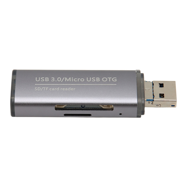 Minneskortläsare 5 Gbps överföringshastighet 3 i 1 USB Typ A 3.0 Hane Micro USB Storage Card Reader