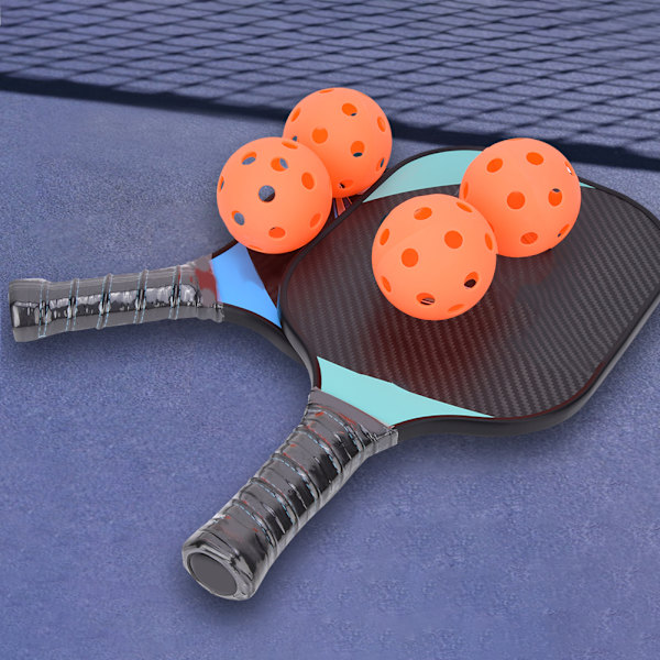 PP-kjerne + 3K-brett Aramid-fiber cellepickleball-padle Racketsett Sportstilbehør Farge som bildet viser