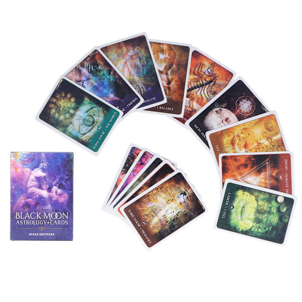 Fäst Tarotkortlek Bärbar Ödes Divination Kort Spådom Brädspel Present