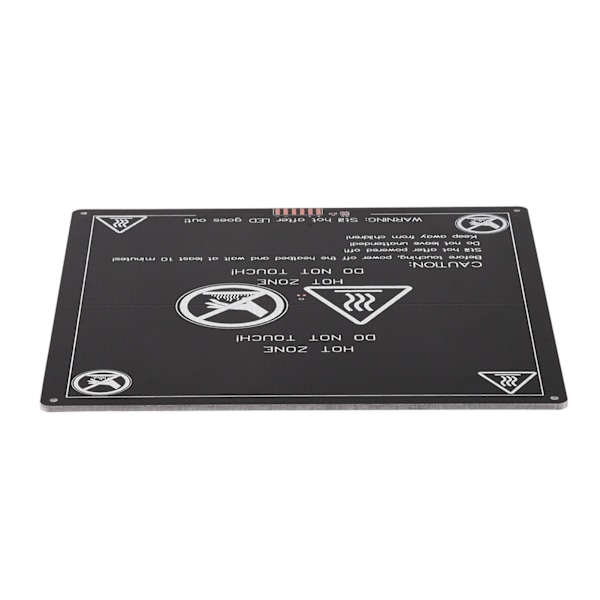 12V 220x220mm Aluminiumsplate Varmeplate Varmeseng for 3D-skriver