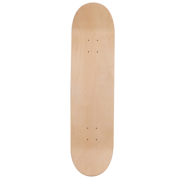 Ahorn træ Blank dobbelt skæv skateboard dæk konkavt board tilbehør til skate scooter