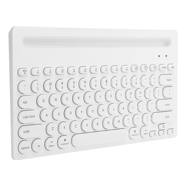 Ajazz trådlöst tangentbord Bluetooth 2.4G 2-läges spelkontor datortillbehör 320iVit