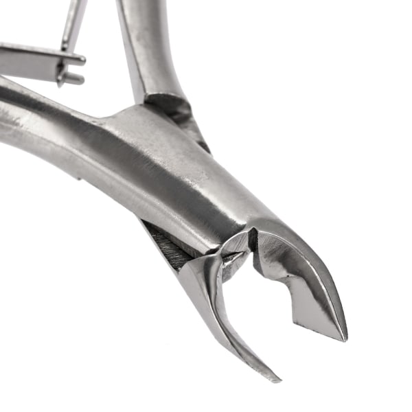 Rustfrit stål neglebånd Nipper Clipper Dead Skin Saks Negle Manicure Værktøj Sort