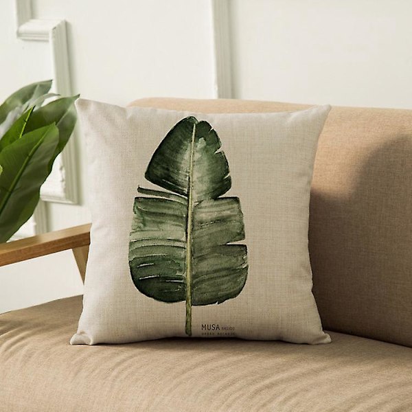 Set med 7 st Dekorativa Mjuka Kuddfodral för Soffa, Sovrum - 45 x 45 cm (7 olika stilar)