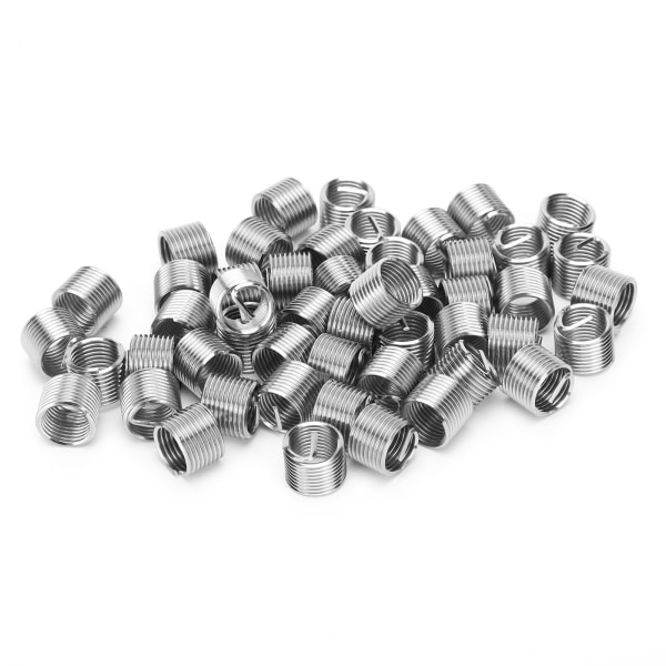 50 kpl kierreliittimet urospuoliset naaraspuoliset supistusmutterin korjaustyökalut ruostumattomasta teräksestä M8x1x1,5D
