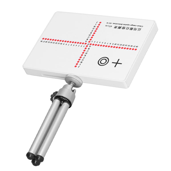 9PCS Briller Optometri Testverktøy Dobbel Holder Nøyaktig AC/A Phoria Strabismus Tester
