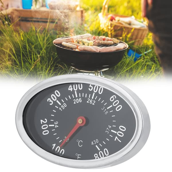 Ruostumaton teräs BBQ-savustin grillilämpömittari 430℃