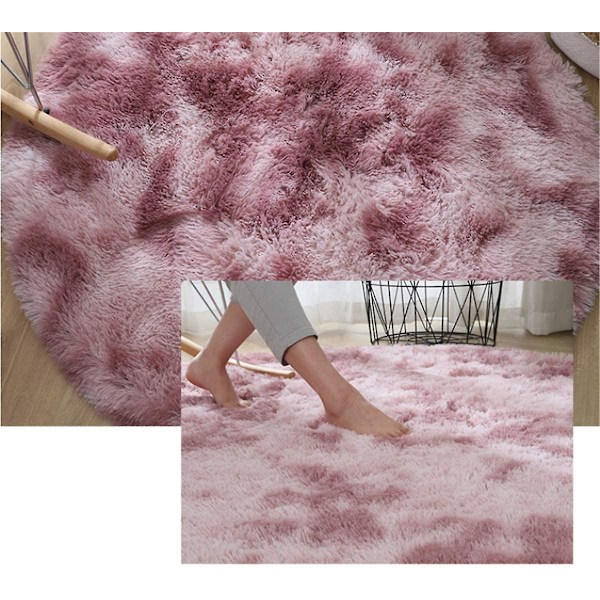 Fargerik moderne fluffy teppe for soverom og stue
