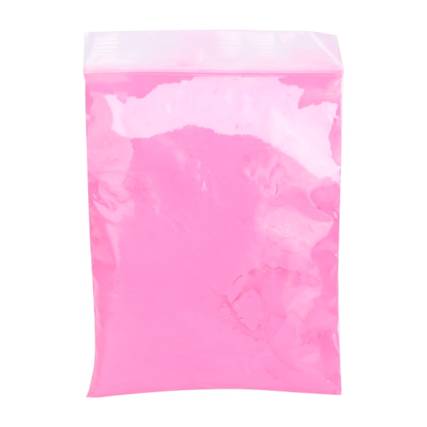 Nail Art selvlysende pulver DIY høy lysstyrke lysende farge pigment dekorasjon 100 g Rose rød