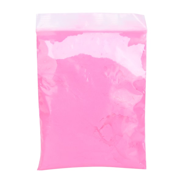 Nail Art selvlysende pulver DIY høy lysstyrke lysende farge pigment dekorasjon 100 g Rose rød