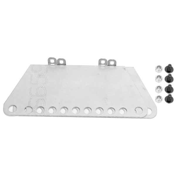 1 par/set fjärrkontroll bil metall sidopedaler stegbräda fotbräda för MN 1/12 D90 RC