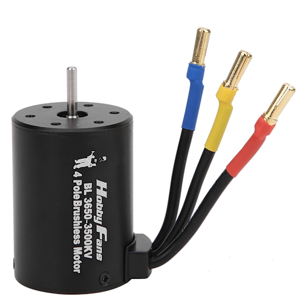 HOBBYFANS 3500KV Borstlös Sensorlös Motor Tillbehör Passar för HSP 94123 1/10 RC Bil