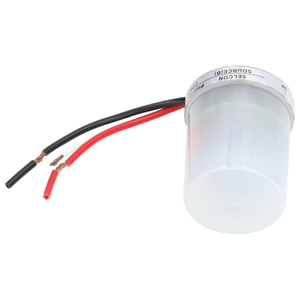 Gatelys Fotokontroll Automatisk 3-ledningssystem Bred Anvendelse Utendørs Lys Kontrollsensor AC 150‑260V