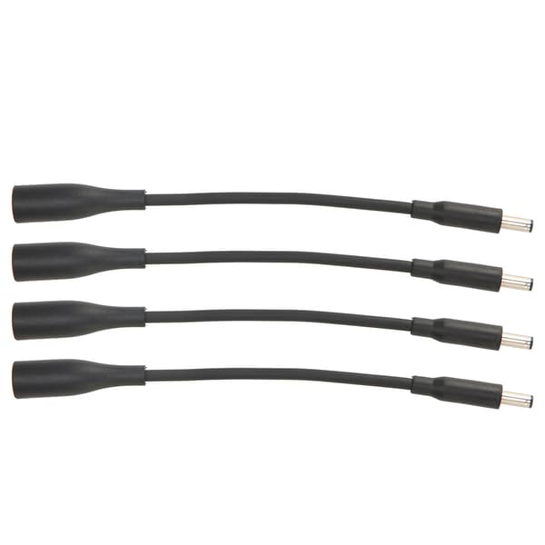 4 stk. DC 7.4x5.0mm til 4.5x3.0mm adapterkabel Plug and Play bærbar spidsadapterkonverterkabel til Dell bærbar computer