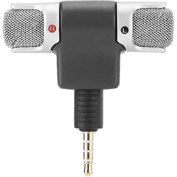 Trådløs Mikrofon Optagelse 3.5mm Mini Mic Digital Stereo Mikrofon Plug And Play Mic