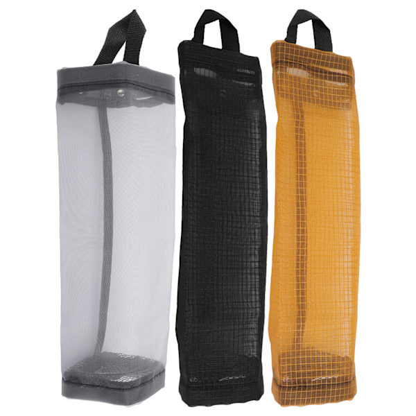 Påshållare med stor kapacitet, hållbar polyester, transparent, utrymmesbesparande, för hem och kök, gul
