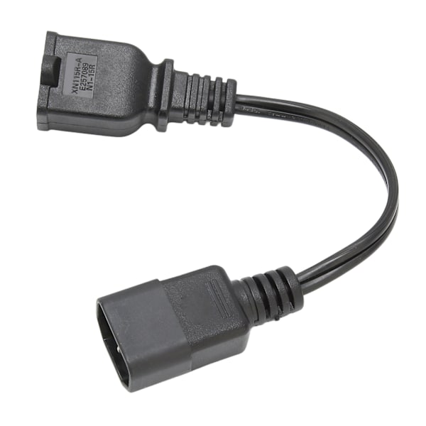 IEC320 C14 till 1 15R sladd hane till hona Vattentät power för skrivbordslampa Digitalkameraprojektor 100‑250V