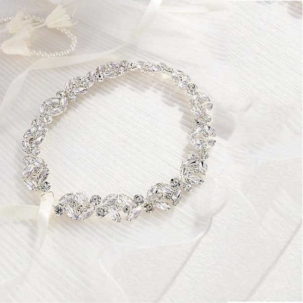 Rhinestone Krystall Bryllupsbånd Perfekt for Bruder og Brudepiker