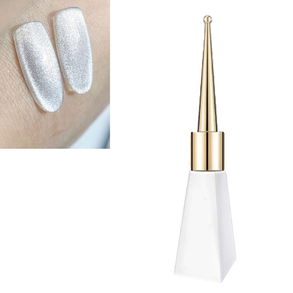 Holografisk neglelak gel glitter reflekterende professionel magnetisk harpiks neglelak 10ml