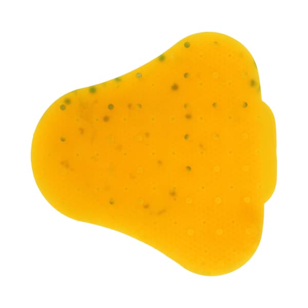 Urinal Pad Anti Splash Trekant Duftende Kugle Urinal Skærm Deodorizer Måtter til Herretoilet Orange