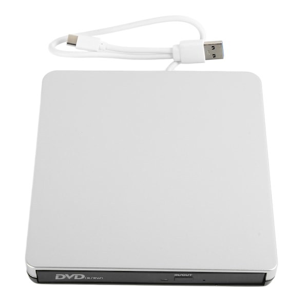 Ekstern CD DVD-drev Ultrathin USB3.0 Type C R RW Bærbar CD DVD-brænder til bærbar computer stationær computer