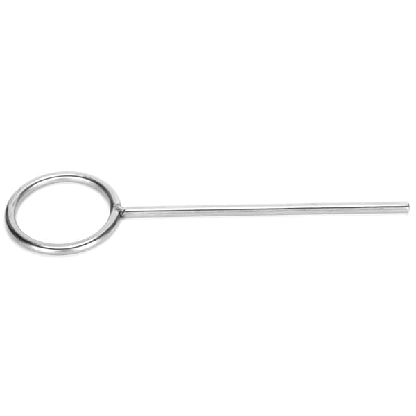 Laboratorie rustfrit stål støttering Robust korrosionsbestandig laboratorieeksperiment 60 mm / 2,4 tommer